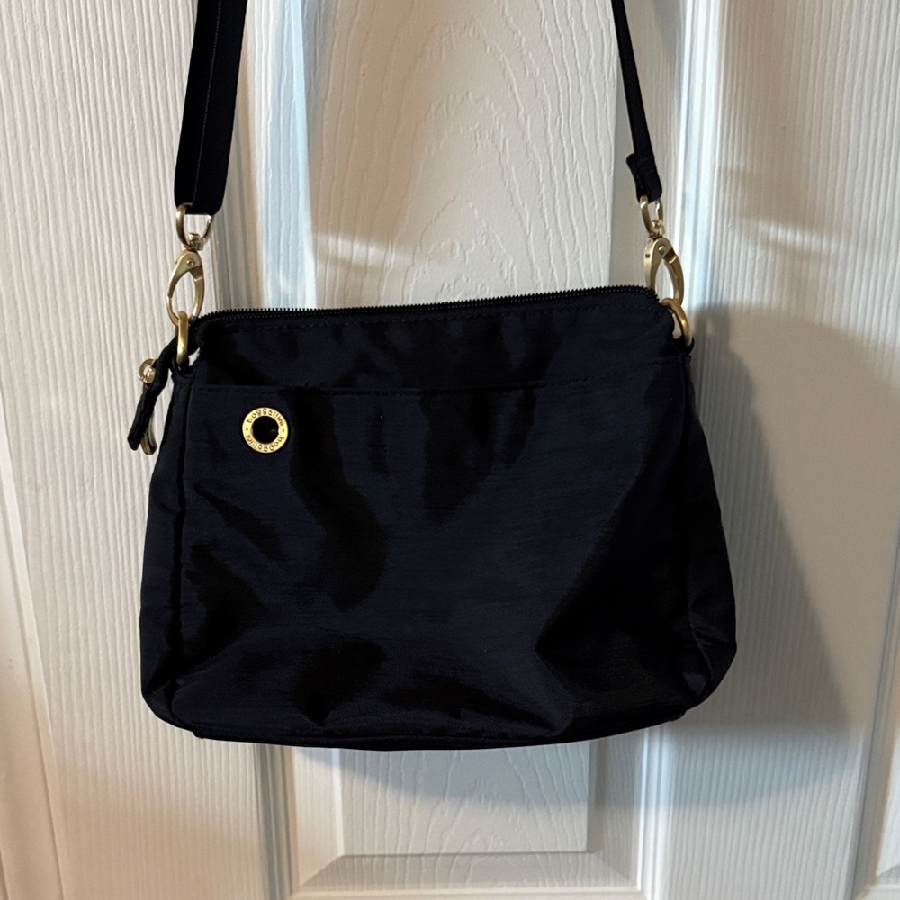 Baggallini Black Shoulder Bag EUC - Picture 12 of 13
